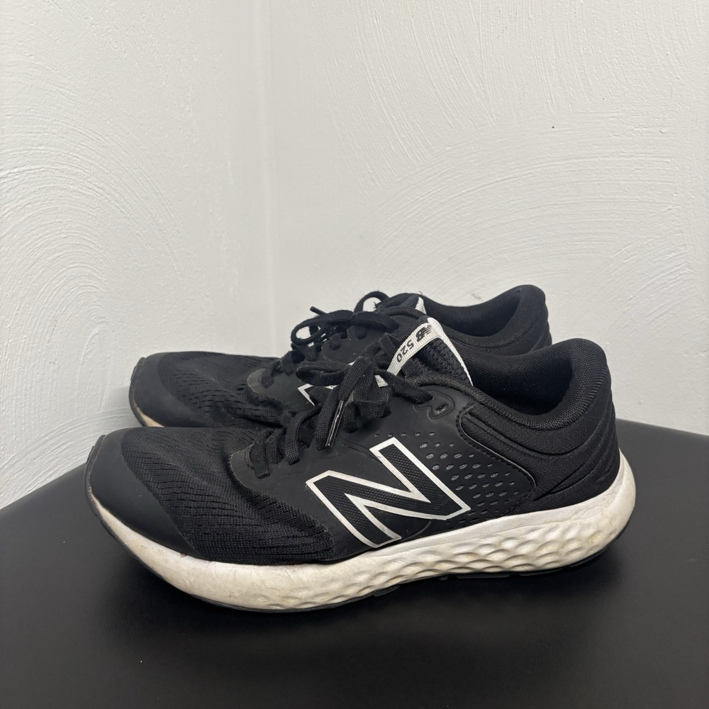 New Balance Shoes Womens Sz 9.5 520v7 Running Sneakers Black Mesh Low W520LK7